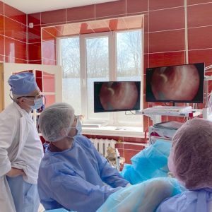 На базі КНП «Кіцманська БЛІЛ» проведено на новому ендоскопічному обладнанні гістерорезектоскопію