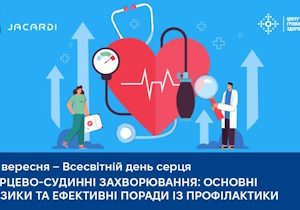Серцево-судинні захворювання: основні ризики та ефективні поради із профілактики