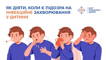 Як діяти, коли є підозра на інфекційне захворювання у дитини